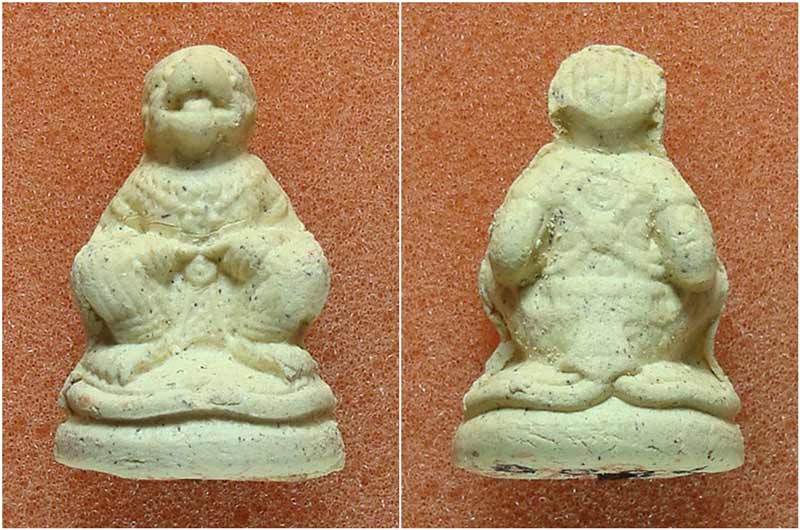 หนุมานชินะฤทธิ์ ชินบัญชรรุ่นแรก เนื้อผงพรายบูรพา ฝังตะกรุดทองแดง หลวงปู่บัว ถามโก วัดศรีบูรพาราม