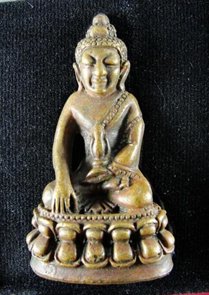 !!วัดใจ 9 บาท!!พระกริ่งรตนมาลา เนื้อทองเหลืองชนวน โค้ต 532 พิธีมหาพุทธาภิเษก 2540 วัดสุทัศน์