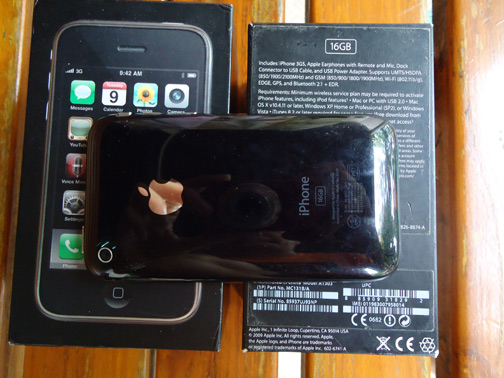 iPhone 3G 16 GB ของแท้ สีดำ