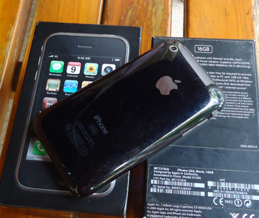 iPhone 3G 16 GB ของแท้ สีดำ