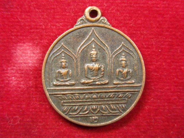 "จ่าสันต์" แดงเคาะเดียว/เหรียญวัดป่าพระสามเงา  ตาก