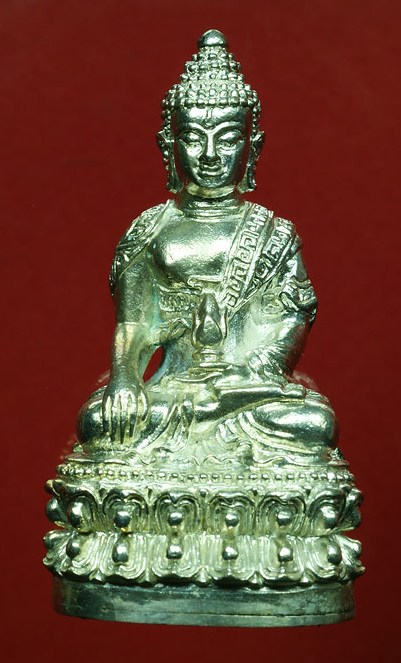 พระกริ่ง ๘ รอบ(เจริญ คชวัตร) "เนื้อเงิน" สมเด็จพระญาณสังวร ราคาพิเศษ