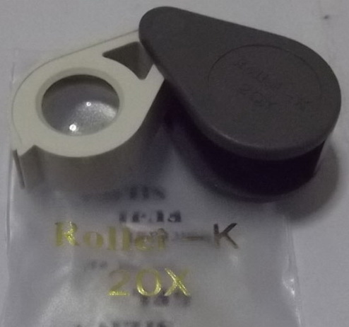สุดยอดเลนส์ส่องเจาะ เลนส์เยอรมันเคลือบมัลติโค้ตผิวม่วง Rollie-K 20ๆส่องเจาะเพชร