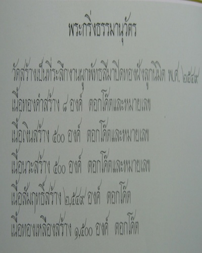 พระกริ่งธรรมานุวัตร หลวงพ่อเอียด วัดไผ่ล้อม เนื้อทองเหลือง พร้อมใช้