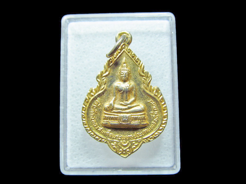 เหรียญหลวงพ่อแพ วัดพิกุลทอง ปี24 กะไหล่ทอง **001/10**. เริ่ม20บาท/ C.156