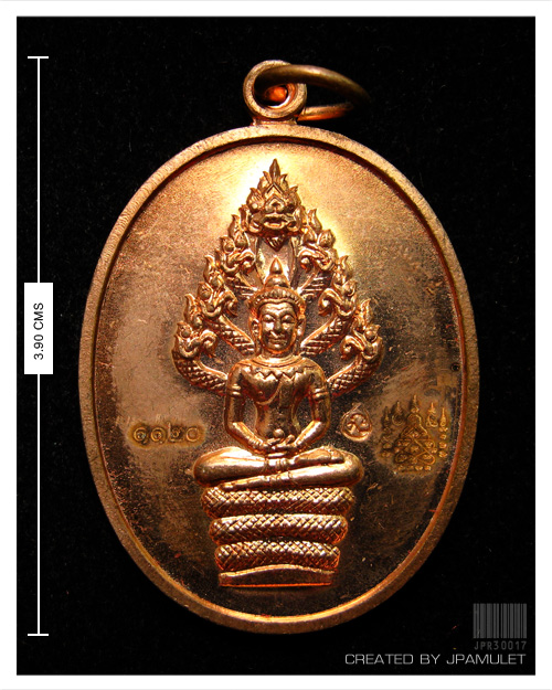 เหรียญปรกไตรมาส 2551 ทองแดงผิวไฟ หลวงพ่อสาครวัดหนองกรับ หมายเลข 1120
