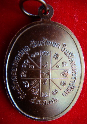 หลวงพ่อคูณเจริญพรล่าง บล็อคทองคำ + บัตรตรวจสอบพระแท้