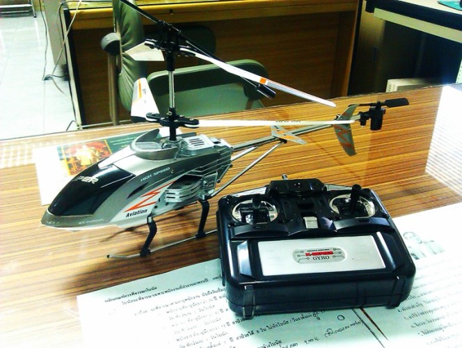 เครื่องบินบังคับ Super Gyro 3.5 CH ครบชุด ราคาเบากว่าท้องตลาด