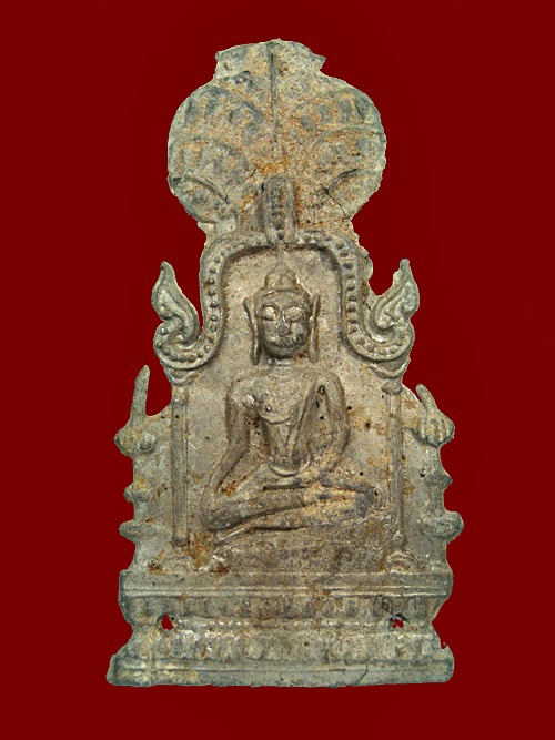 พระซุ้มปรกโพธิ์ กรุวัดราชบูรณะจ.อยุธยา เนื้อชินเงิน ปรอทขาวๆ สวยมากๆ เลยครับรับรองไม่ผิดหวัง