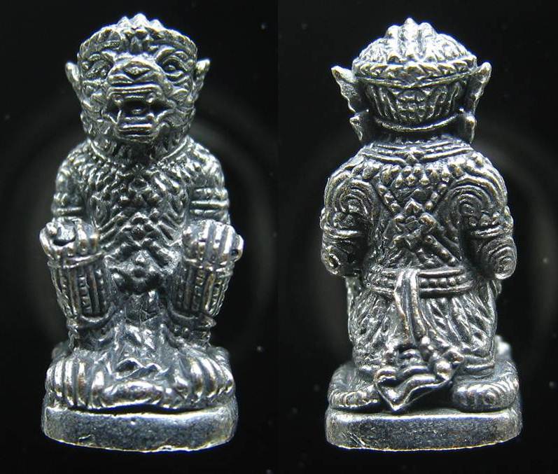 **ทีเดียว 3 ตน หนุมาน กฐิน 54 หลวงพ่อเพี้ยน วัดเกิรนกฐิน ราคาเบาๆ เคาะเดียวแดง 3 ตน**WL11