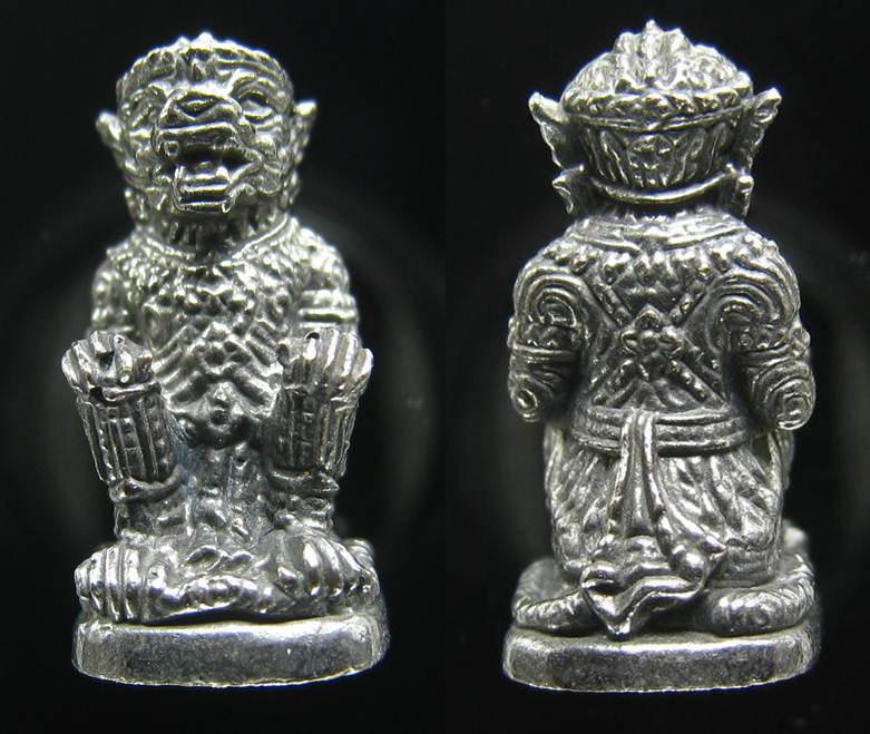 **ทีเดียว 3 ตน หนุมาน กฐิน 54 หลวงพ่อเพี้ยน วัดเกิรนกฐิน ราคาเบาๆ เคาะเดียวแดง 3 ตน**WL11