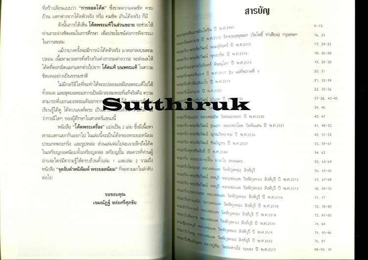 หนังสือ โค้ดพระเครื่อง เล่มที่ 1 (รวมลักษณะของโค้ดแบบต่าง ๆ ของพระเครื่องยอดนิยม)