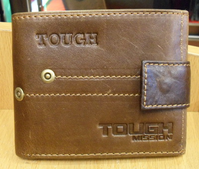 กระเป๋าสตางค์ TOUGH หนังแท้ 3 พับ