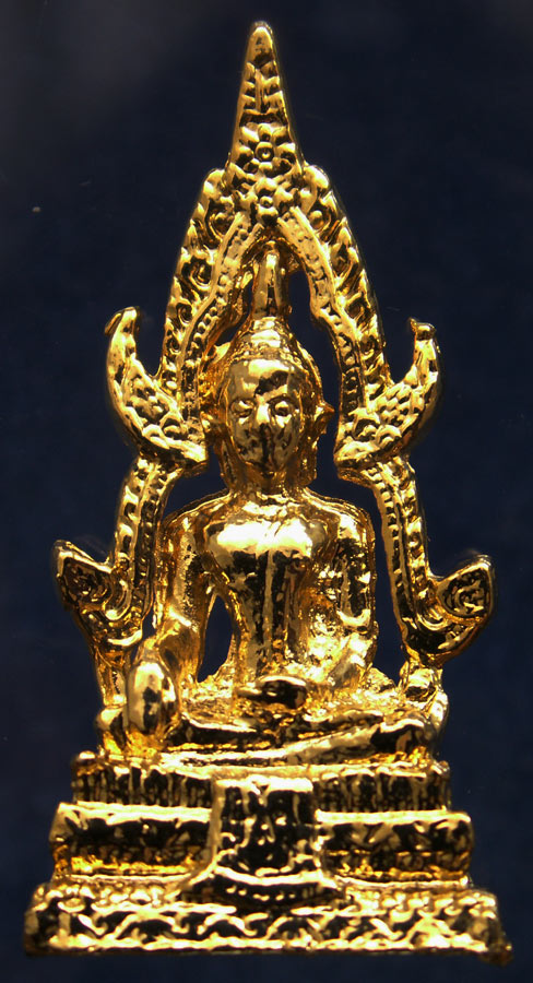 ถูกจริงๆ....100 บาท !! พระพุทธชินราช ชุบทอง สูง 3.7 ซ.ม.
