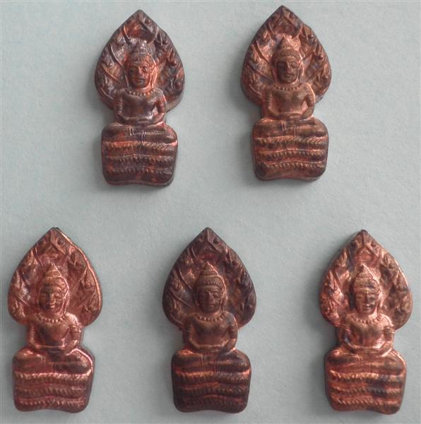 ปรกใบมะขาม 5 องค์ เสาร์ 5 คูณพันล้าน เนื้อนวะ ปี 37