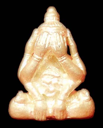 ((เคาะเดียว))) ปิดตาคูณลาภ รุ่นคูณพันล้านเสาร์ ๕ ( เนื้อเงิน 100% ) อุดกริ่ง ตอกโค๊ด สวยกริ๊ป B