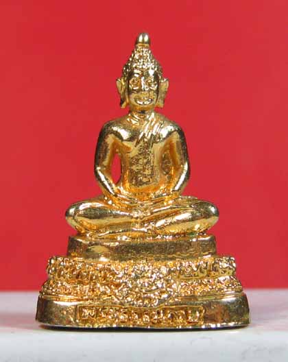 พระธรรมกาย บรรจุกริ่ง กะหลั่ยทอง ปิดฝายันต์ธาตุ6 วัดหลวงพ่อสดธรรมกายาราม รุ่นแรก ปี2525
