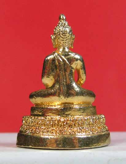 พระธรรมกาย บรรจุกริ่ง กะหลั่ยทอง ปิดฝายันต์ธาตุ6 วัดหลวงพ่อสดธรรมกายาราม รุ่นแรก ปี2525