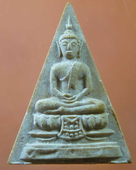 !เคาะเดียว ! พระไม่ทราบที่ องค์ที่ 1067 ล้อพิมพ์วัดสามปลื้ม เนื้อผงน้ำมัน