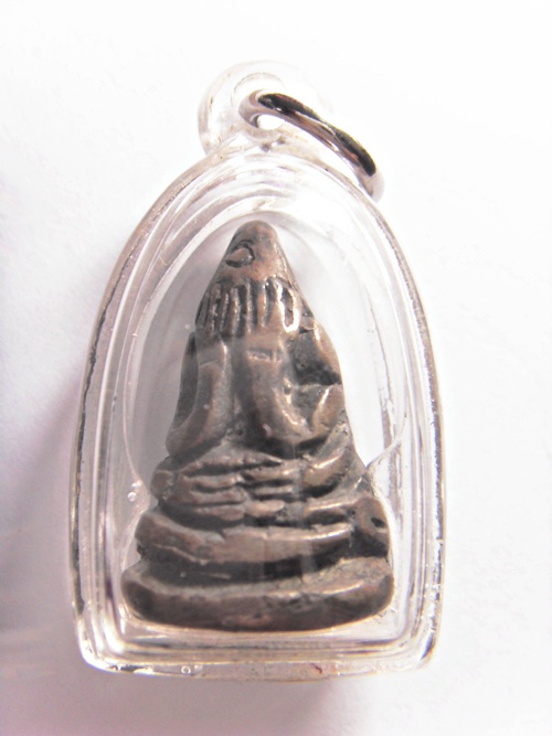 **เคาะเดียว**พระปิดตาพังพกาฬ หลังยันต์ ในเลี่ยมเก่า ไม่ทราบที่