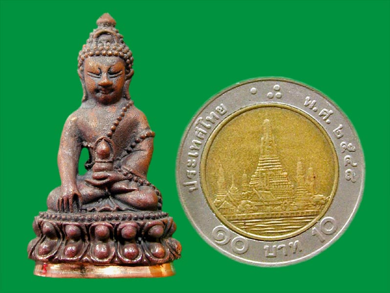 พระกริ่งฐิตวฑุฒโน พระครูวิมลญาณอุดม(อาจารย์ติ๋ว)เนื้อทองแดง เบอร์945......เคาะแรก