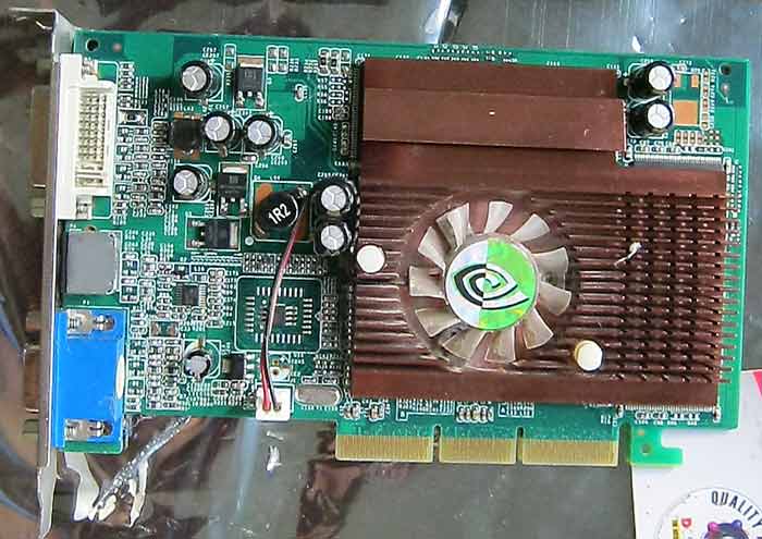 คอมมือสอง VGA Forsa FX5500 128M AGP4x สภาพดี ใช้งานปรกติครับ ประกัน Lift Time