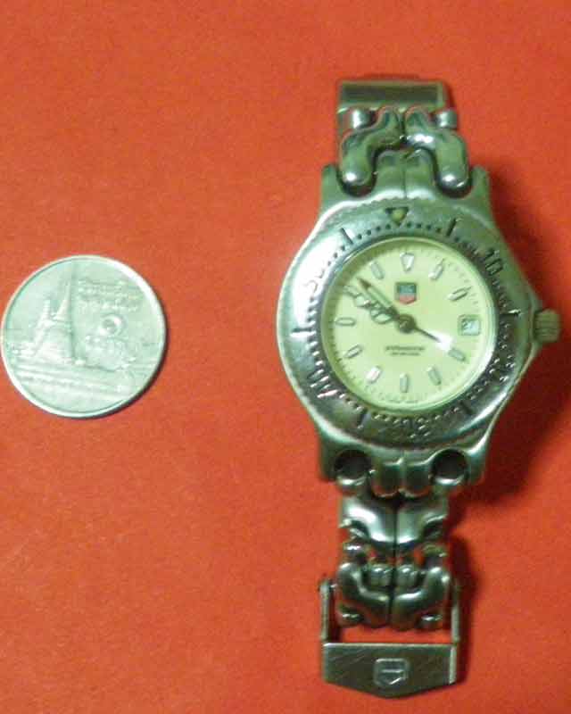 นาฬิกายี่ห้อ TAG มือสอง เรือน สแตนเลส (SWISS MADE)