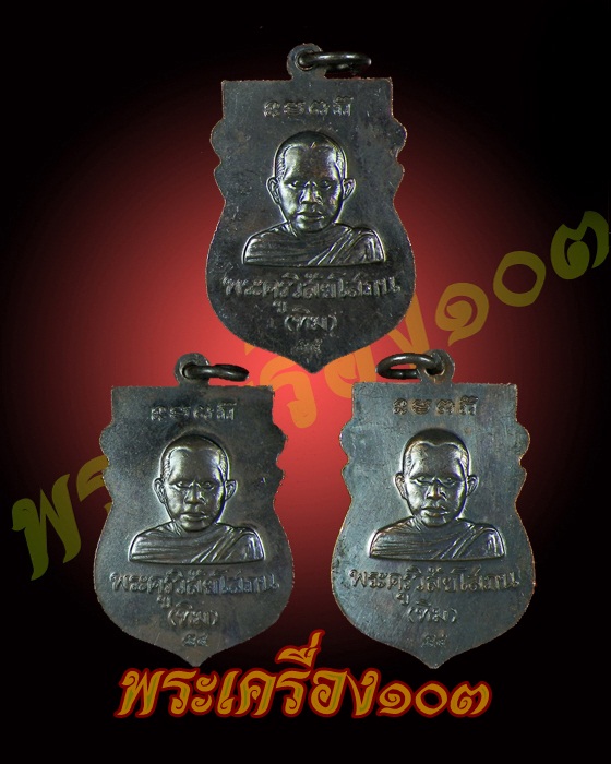 เหรียญเสมาหัวโตหลวงพ่อทวด วัดช้างให้ ปี54 3เหรียญ (6)