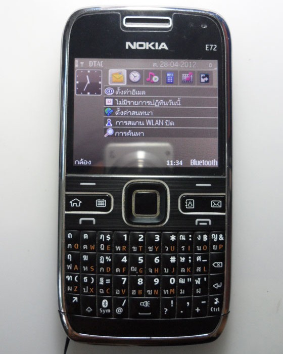 *** Nokia E72 Black *** แท้ สภาพ 85%