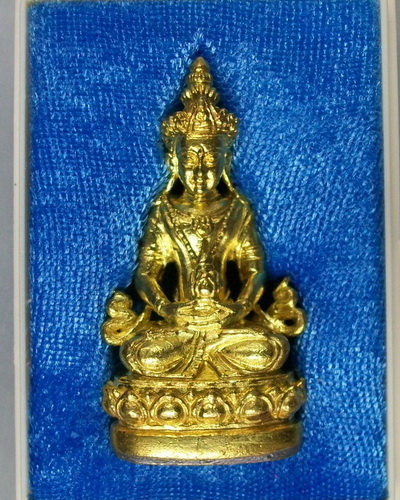 กริ่งฉันนุทโก อวโลกิเตศวร หลวงปู่ผ่าน วัดป่าโพธิ์แก้ว จ.ปราจีนบุรี เนื้อทองฝาบาตร