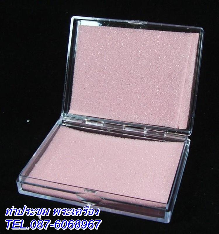 กล่องอะคริลิคใส่พระ No.2000 ขนาด 7.5 ซ.ม.X10ซ.ม. จำนวน 10 ใบ ราคา 225 บาท