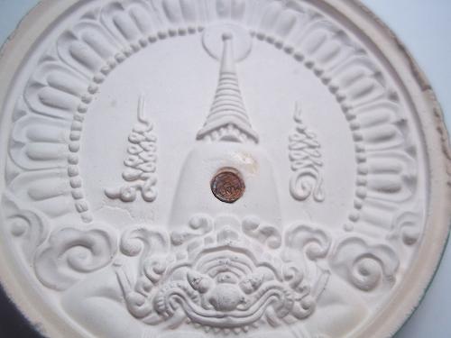 องค์จตุคามรามเทพ ออกวัดในตูล นครศรีธรรมราชเคลือบเขียว