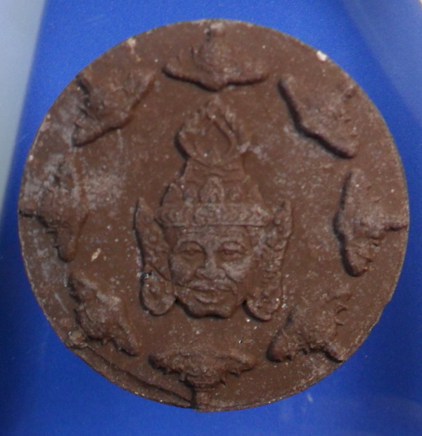 วัดใจเคาะเดียว..พระผงรูปเหมือนหลวงปู่กาหลง เนื้อว่าน108 ฝังตะกรุดเงิน2 ดอก หลวงปู่กาหลง เขี้ยวแก้ว