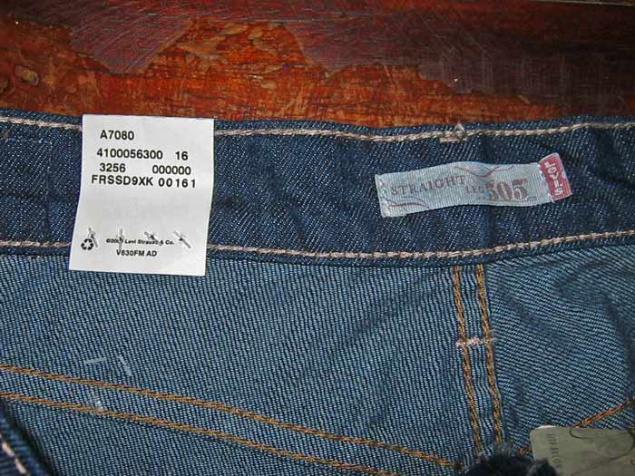 กางเกงยีนส์ levi 505 ของแท้ มือหนึ่ง สภาพใหม่ medium 6 เอว 32 ทรงผู้ชาย