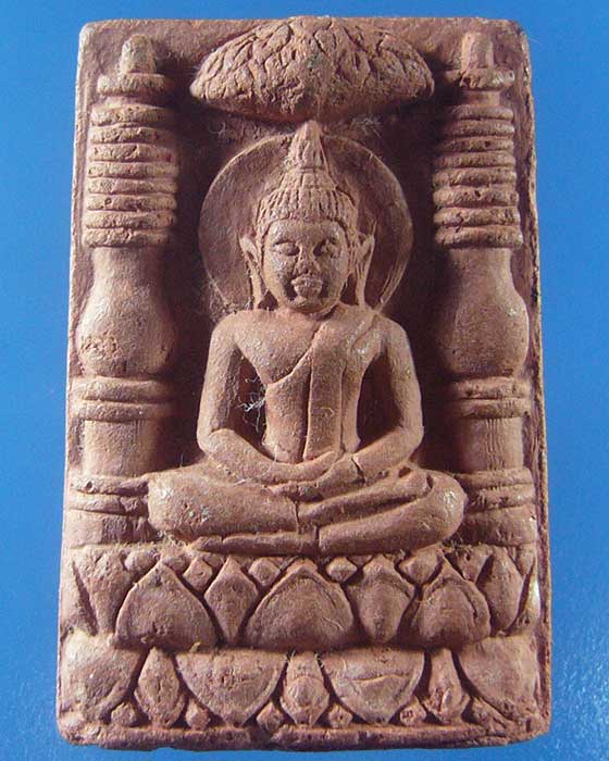 *** เคาะเดียว ***  พระสมเด็จหลวงพ่อชม วัดท่าไทร จ.สุราษฎร์ธานี