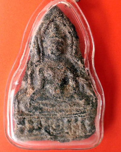 พระกรุชินราชเนื้อชินเงินซุ้มเส้นคู่กรุเก่าโรงทอ