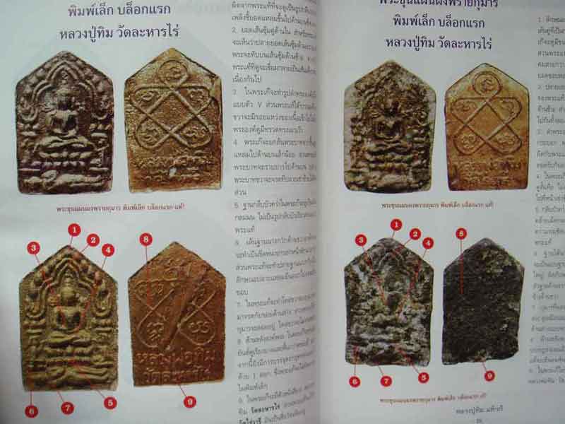 หนังสือ ชี้จุดศึกษาพระหลวงปู่ทิม วัดระหารไร่ จังหวัดระยอง แท้-เก๊