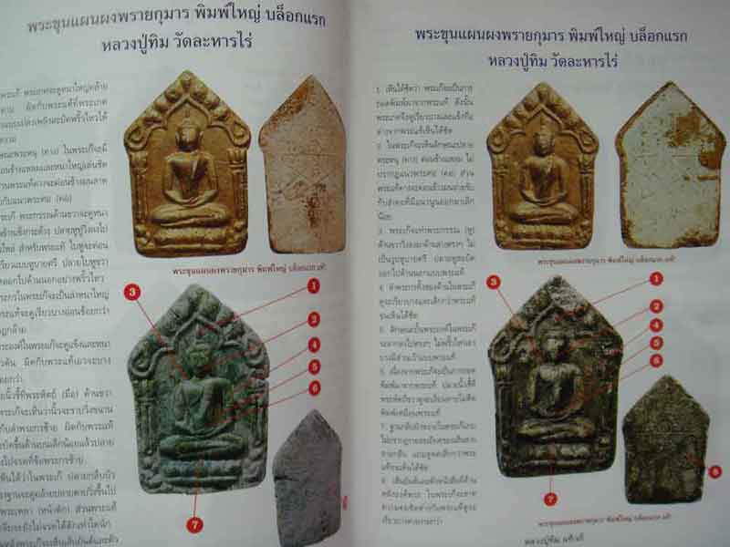 หนังสือ ชี้จุดศึกษาพระหลวงปู่ทิม วัดระหารไร่ จังหวัดระยอง แท้-เก๊