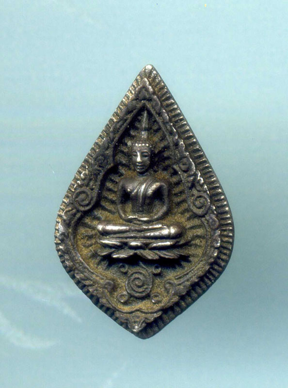 พระกสิณเนื้อเงิน วัดใหม่ (เนื้อเงินหายากครับ)