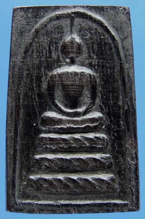 พระสมเด็จหลวงปู่หิน วัดระฆังปี2500 รุ่น7พิมพ์ทรงนิยมเนื้อไม้เสาเอก