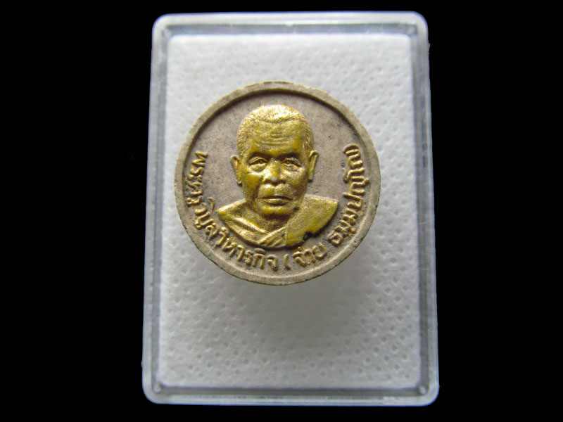 พระผงจันทร์ลอย หลวงพ่อจ่าย วัดรุ้ง บ้านรี อ่างทอง...เริ่ม20บาท/.S.168