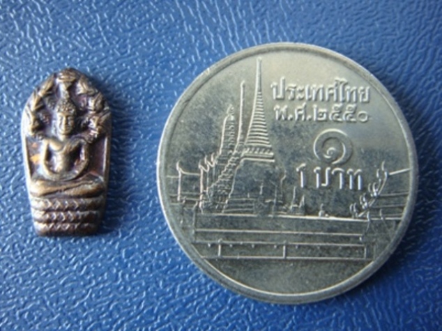 !!!! เคาะเดียว...พระนาคปรก หลวงปู่ คำพันธ์ วัดธาตุมหาชัย จ.นครพนม เนื้อทองแดง... !!!!