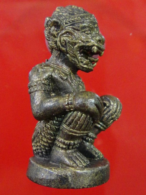 หนุมานหลวงปู่คำบุ วัดกุดชมภู ตอกโค้ต อุดผง