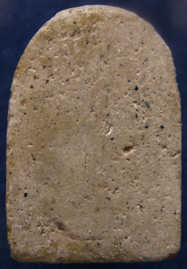 พระซุ้มกอเนื้อผงจินดามณีหลังเรียบ มีเคลือบ หลวงปู่ทิม วัดละหารไร่ ประธานปรกปลุกเสก ออกวัดไผ่ล้อม จ.ร