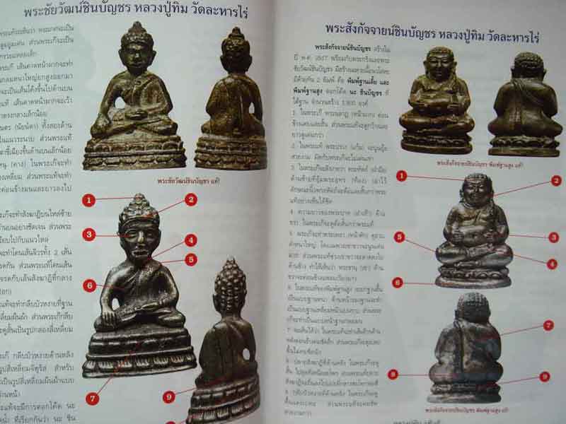 หนังสือ ชี้จุดศึกษาพระหลวงปู่ทิม วัดระหารไร่ จังหวัดระยอง แท้-เก๊