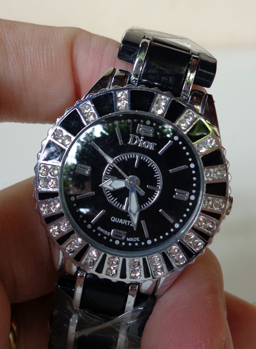 นาฬิกา DIOR black