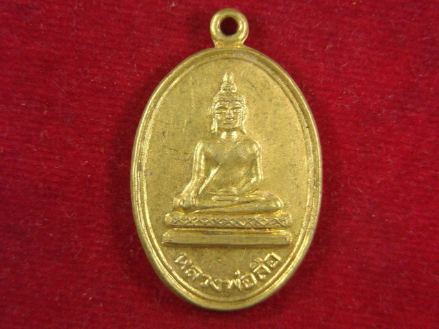 "จ่าสันต์" แดงเคาะเดียว/เหรียญหลวงพ่อลือ  วัดวังกลม  พิจิตร