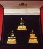 พระแก้วมรกต สามฤดู รุ่นเทอดพระเกียรติ วัดพระศรีรัตนศาสดาราม พร้อมกล่องเดิม สวยงาม น่าสะสม