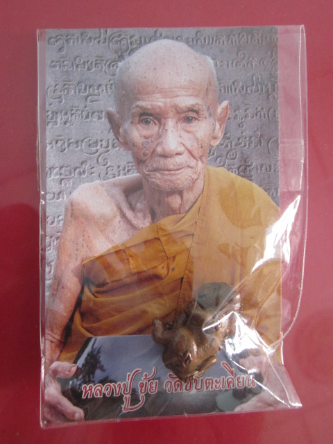 กันก็อก (( ลูกกรอกแมว )) หลวงปู่ขุ้ย  วัดซับตะเคียน  เพชรบูรณ์