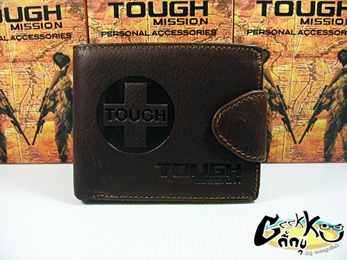 กระเป๋าตังค์ TOUGH หนังแท้ ของใหม่ .(((ลดล้างสต๊อก))))